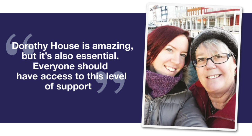 What your support means - Sarah's Story