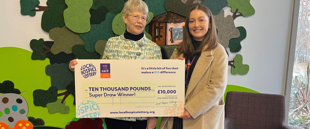Meet our £10,000 Super Draw winner!