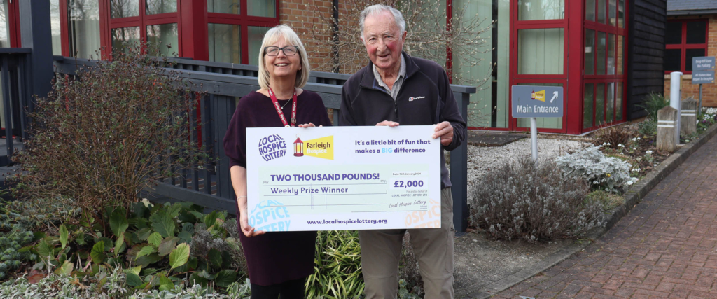 Meet Geoff, our latest £2,000 winner!