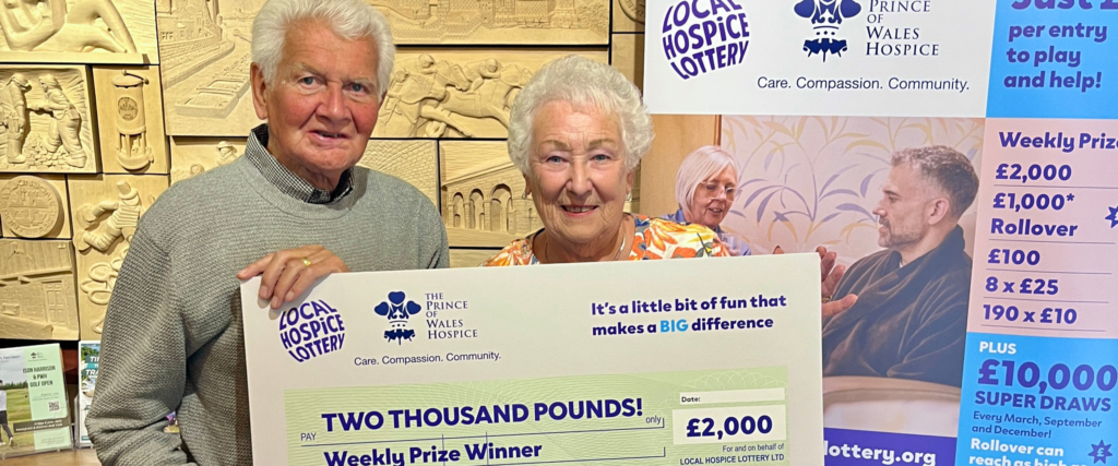 This lucky couple won £2,000!